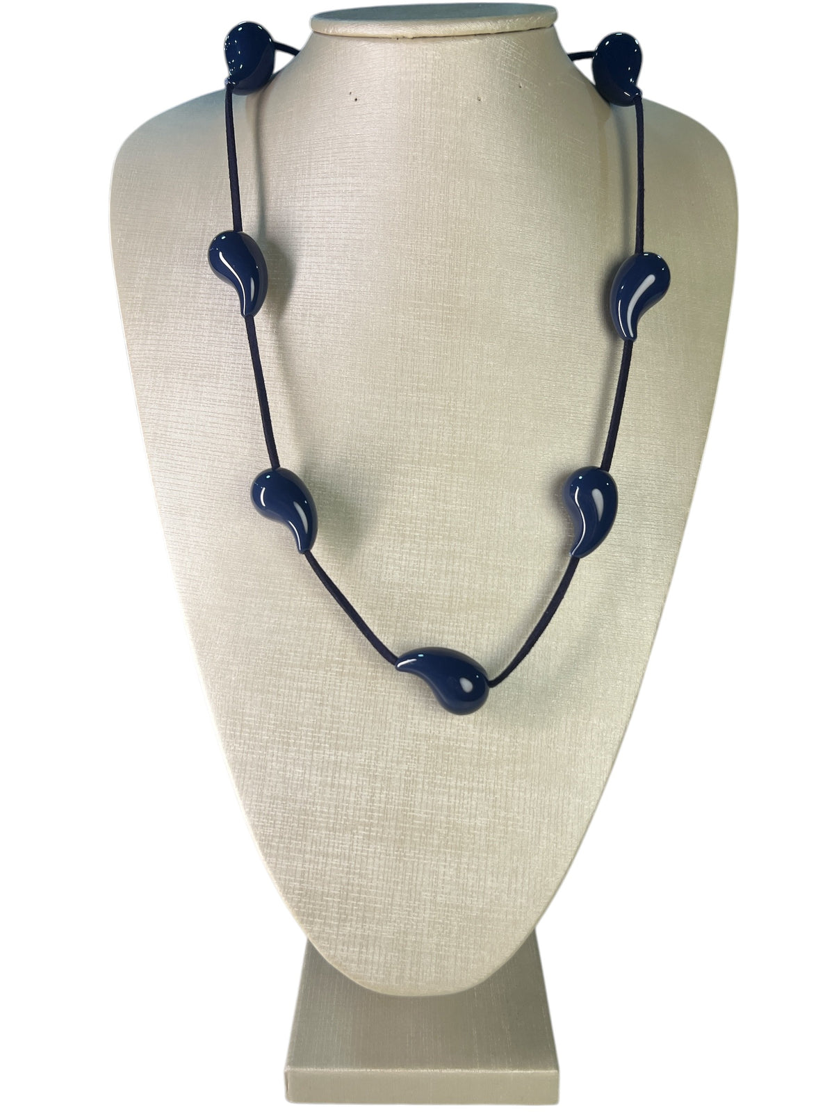 Colar Gota Maria Kamila Azul