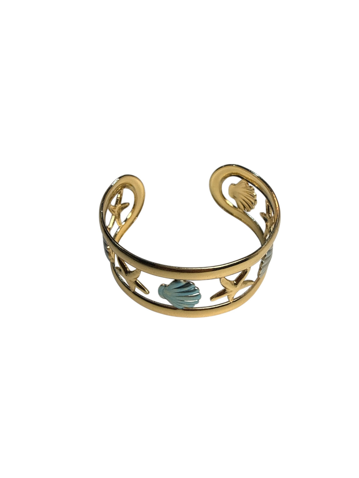 Bracelete Dourado Fundo do Mar Maria Gabriela