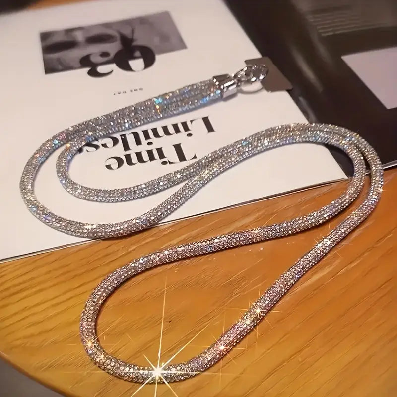 Strap Phone Cordão de Strass