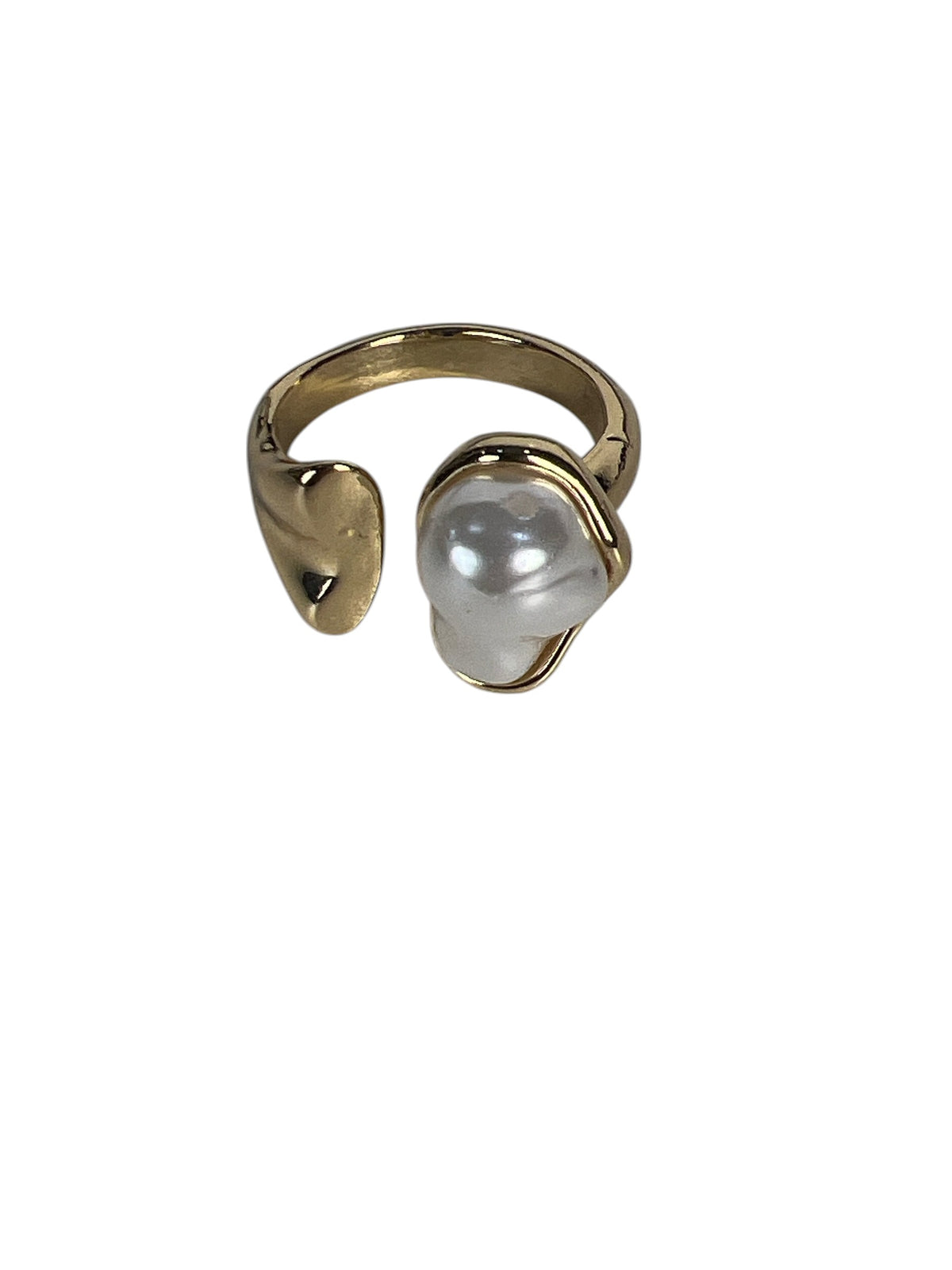 Anel Regulável Dourado Maria de Fátima