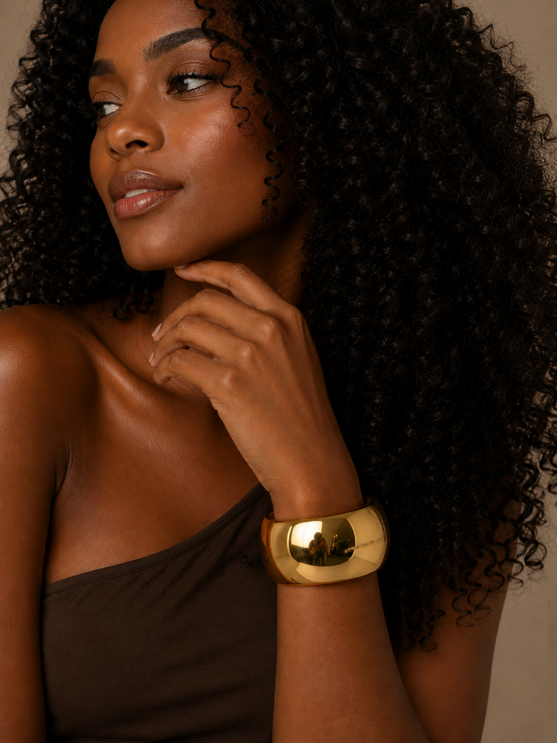 Bracelete Dourado Maria Jamile