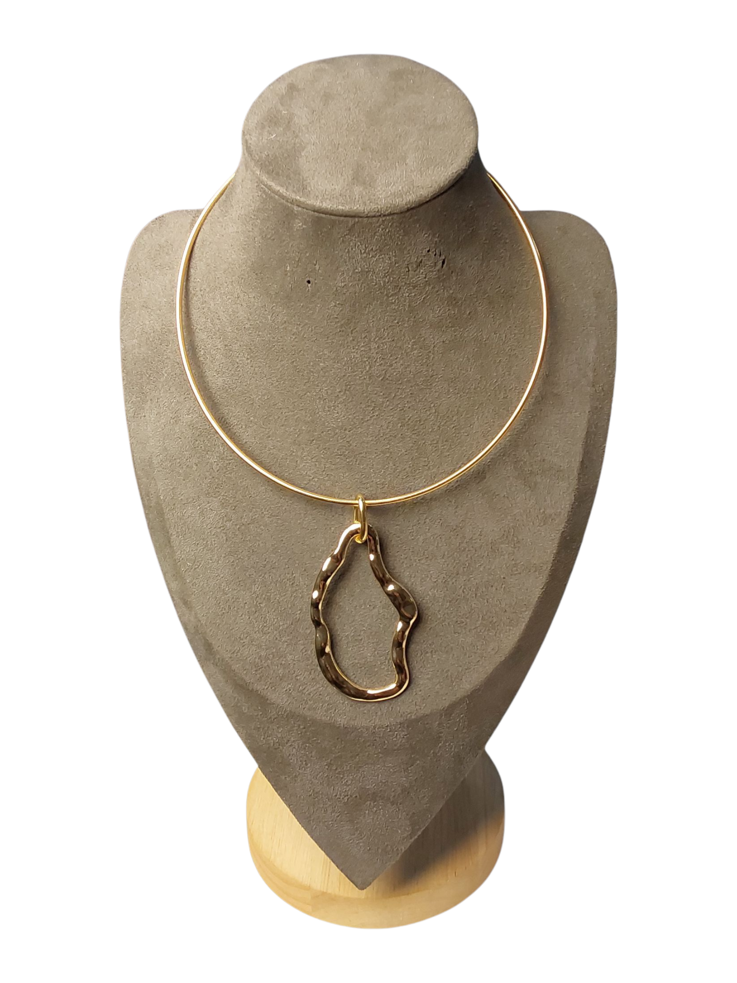 Aro orgânico dourado