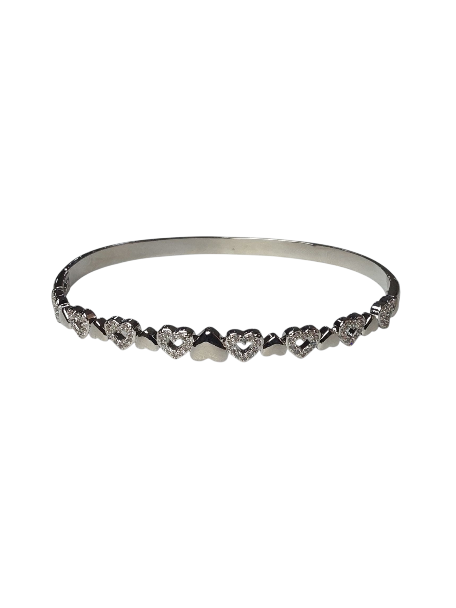 Bracelete prata Lívia Maria