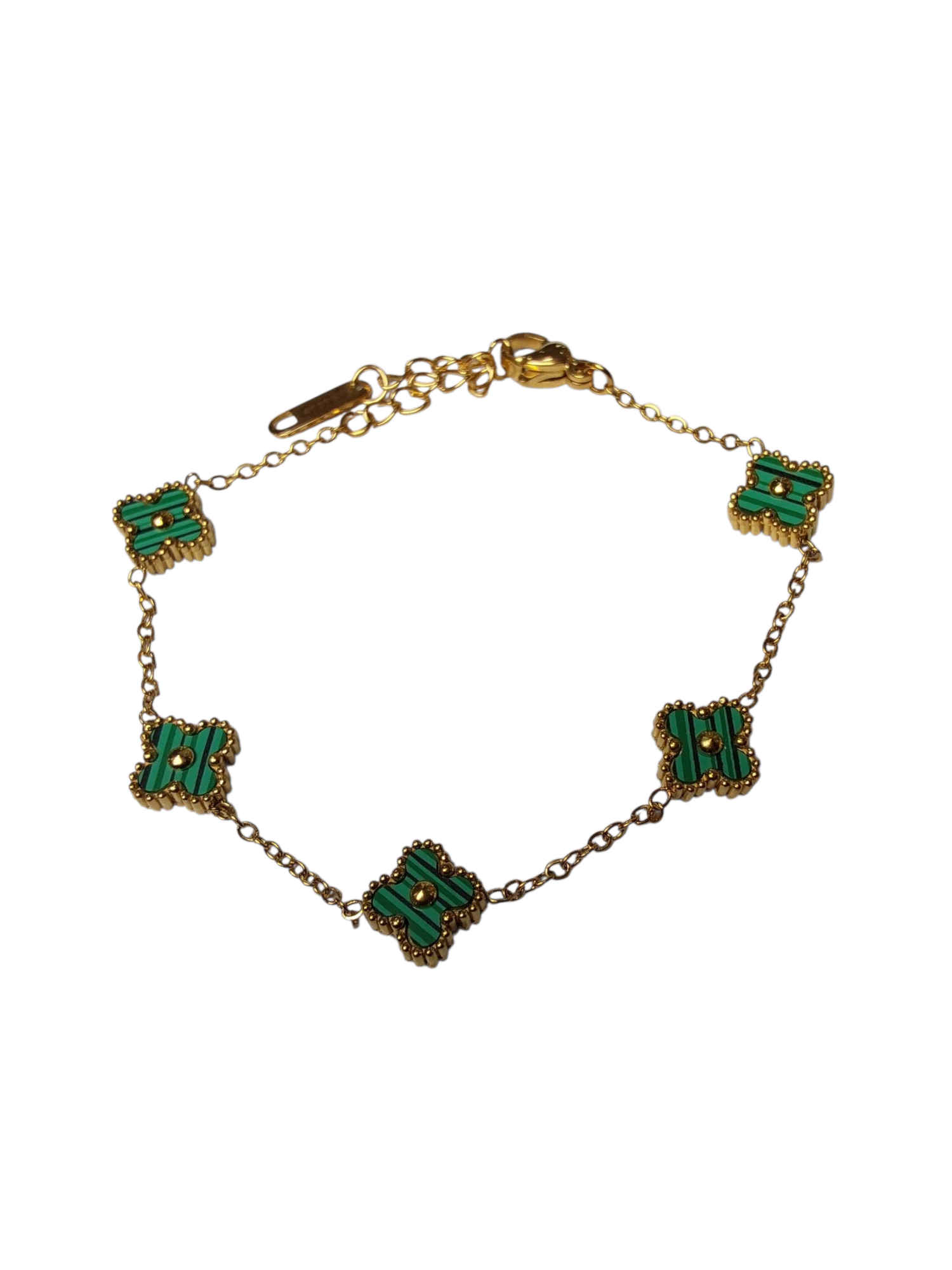 Pulseira em Aço Trevos Virgínia