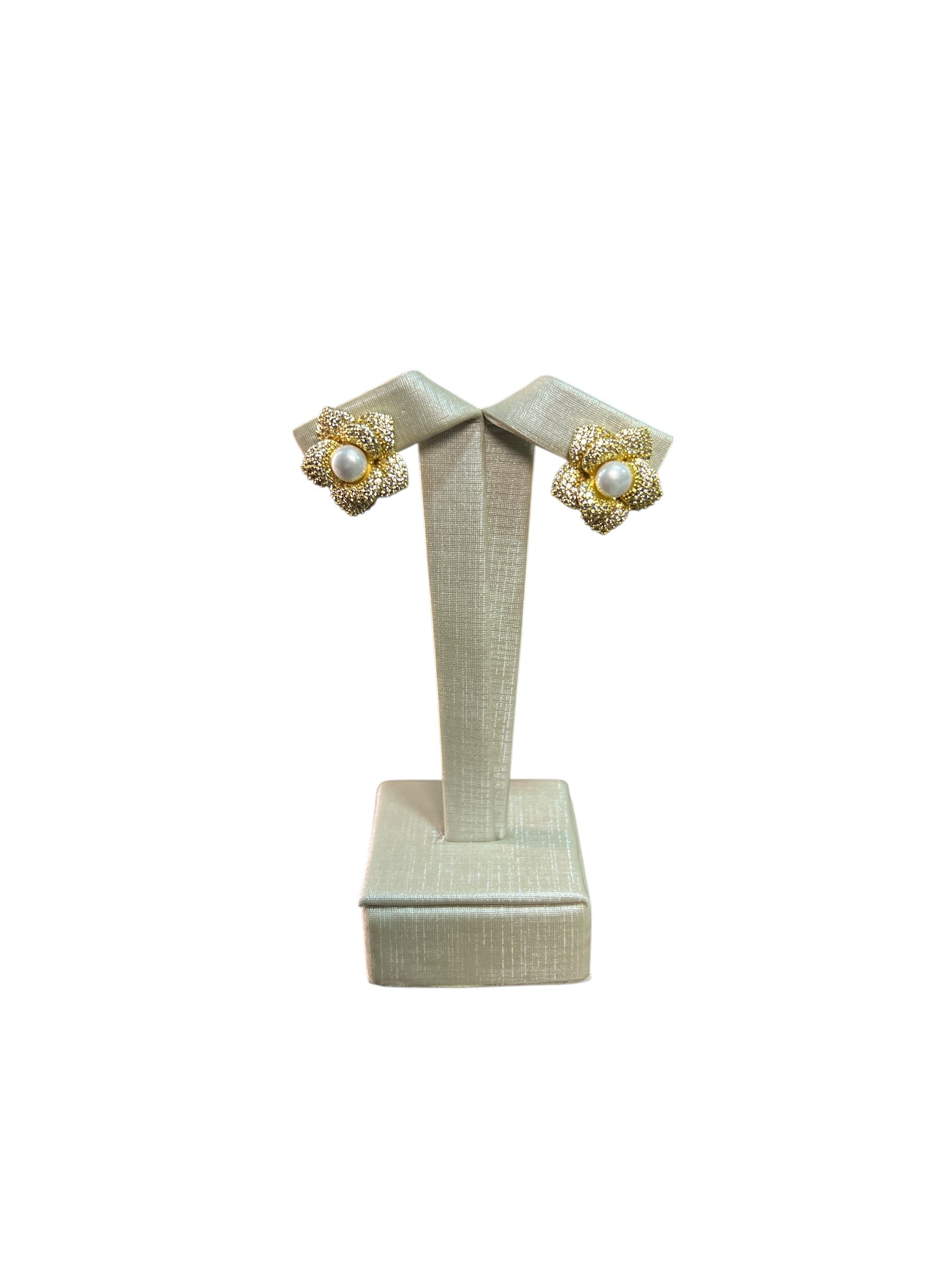 Brinco Dourado Maria flor