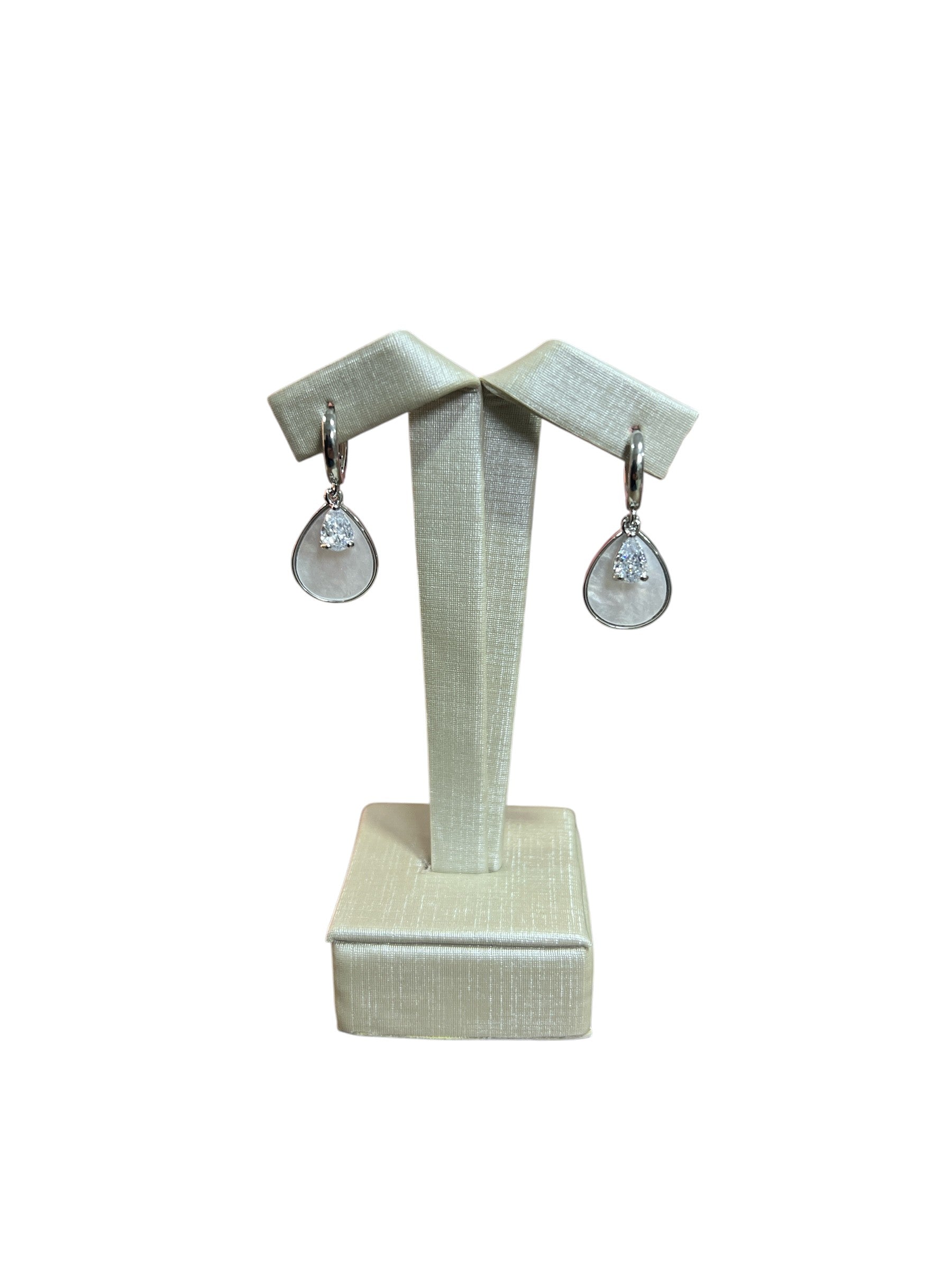 Brinco Prata Gota Maria Paula