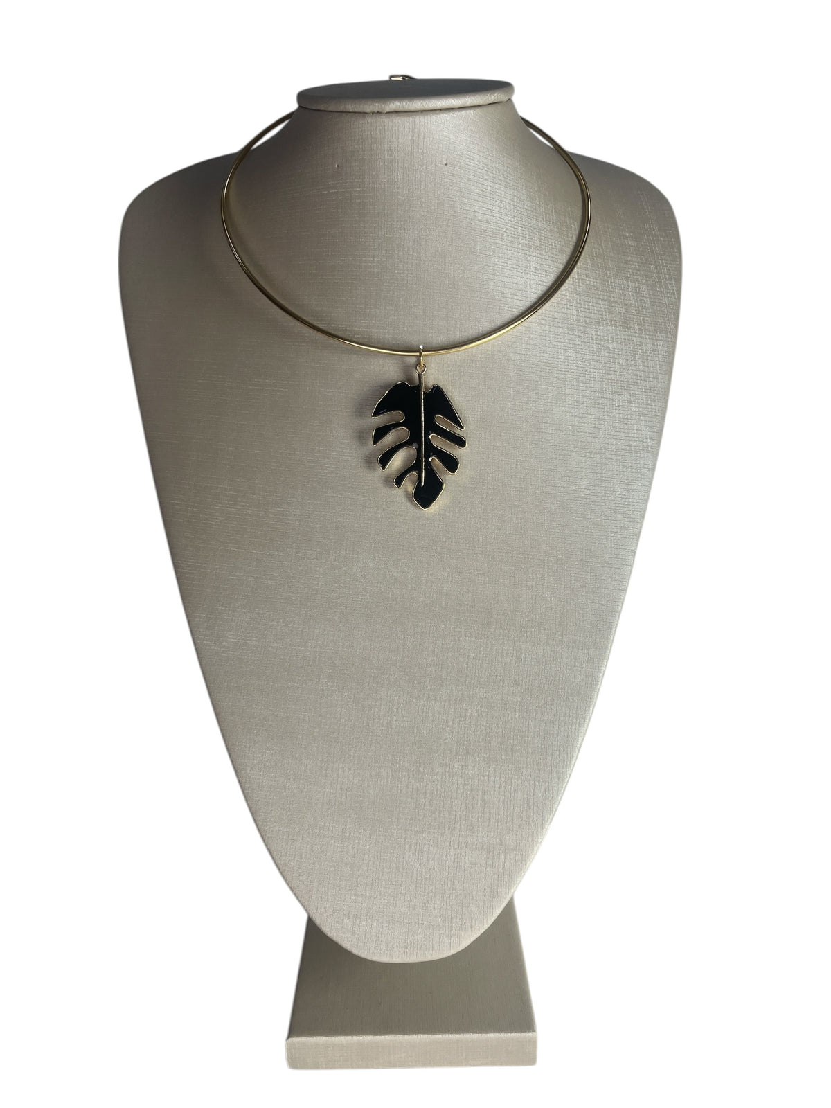 Chocker Folha Dourado