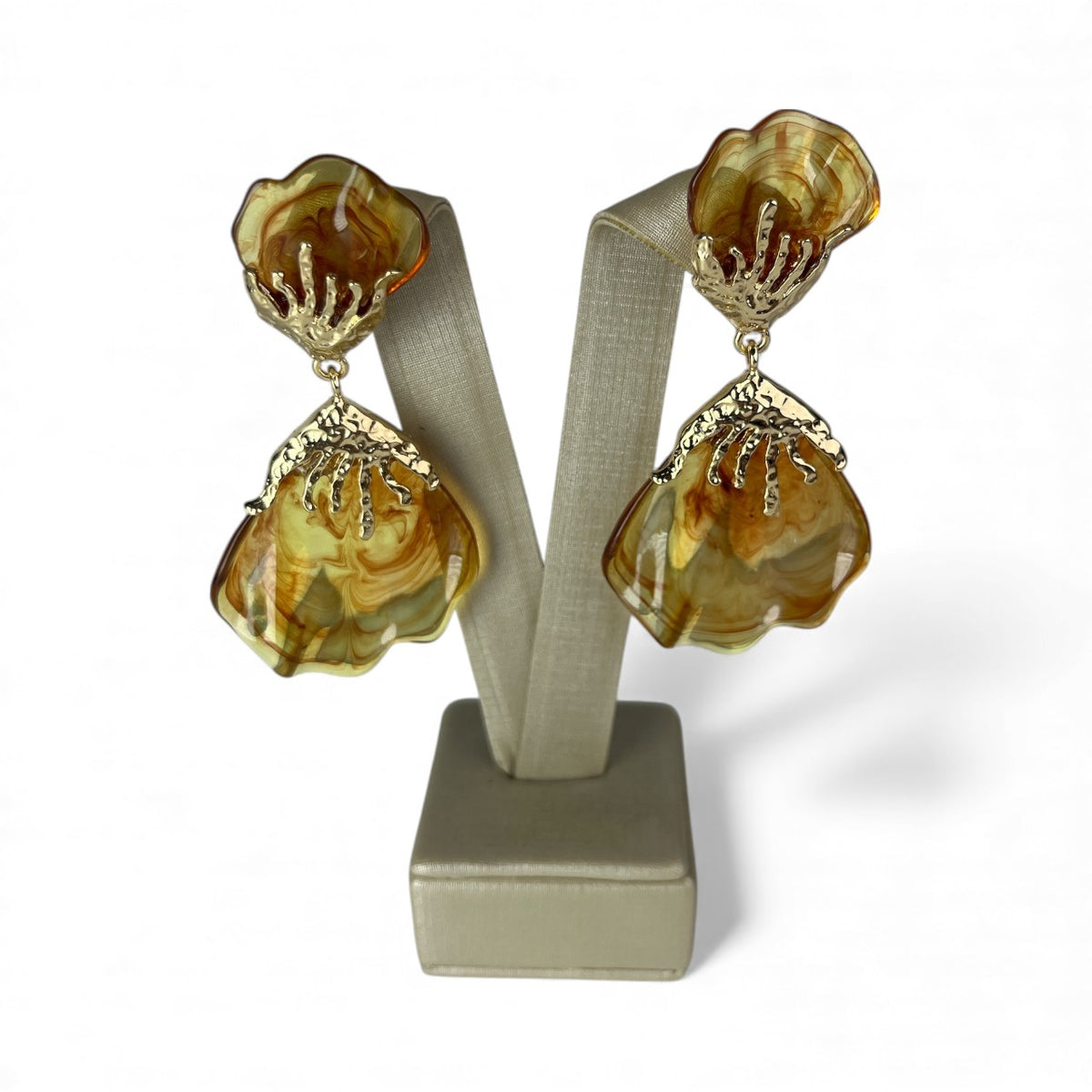 Brinco de resina Maria Valentina