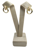 Brinco Dourado Circulo Maria Alicia