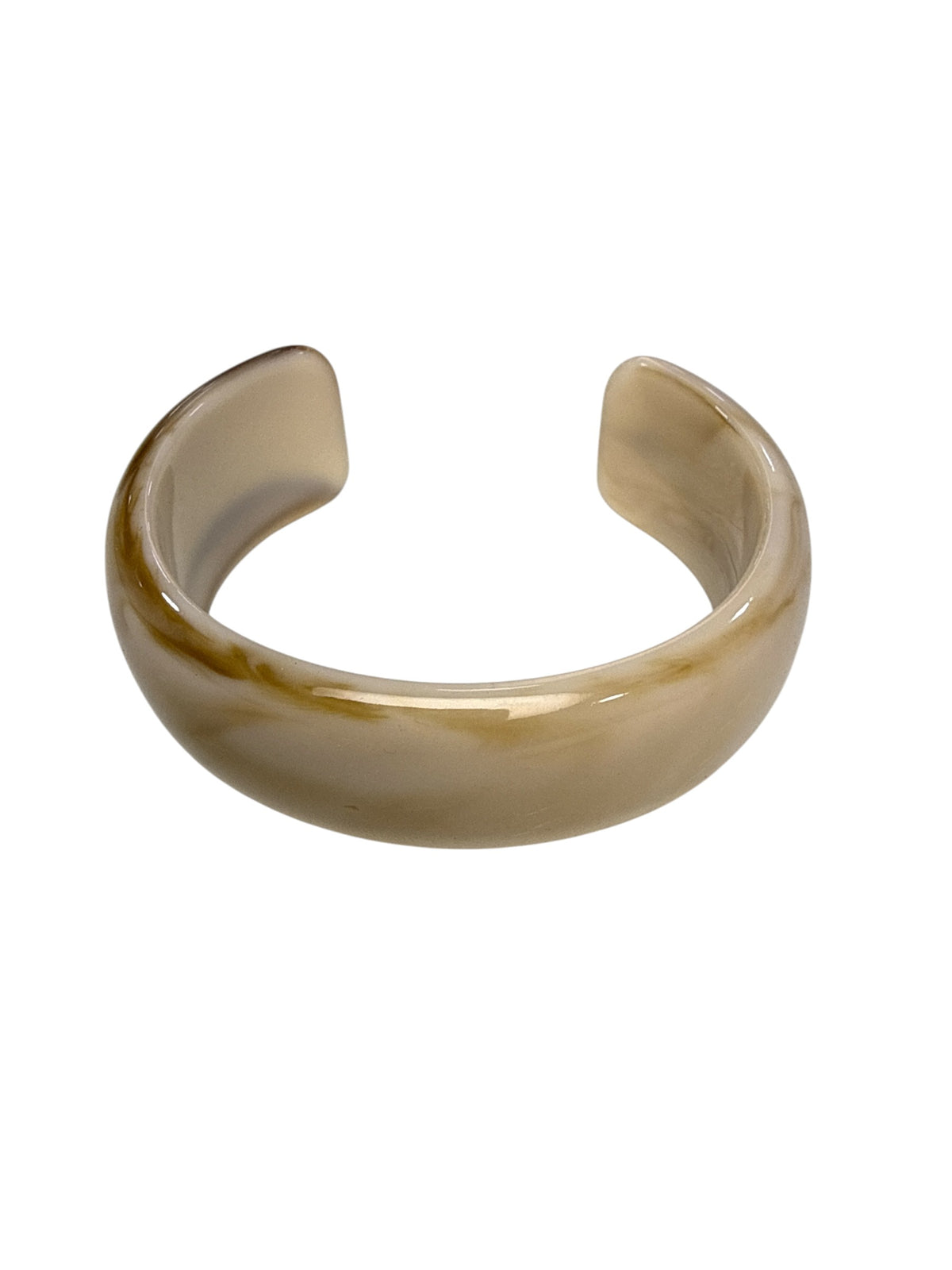 Bracelete Nude Marmorizado Elegante Maria Mirela