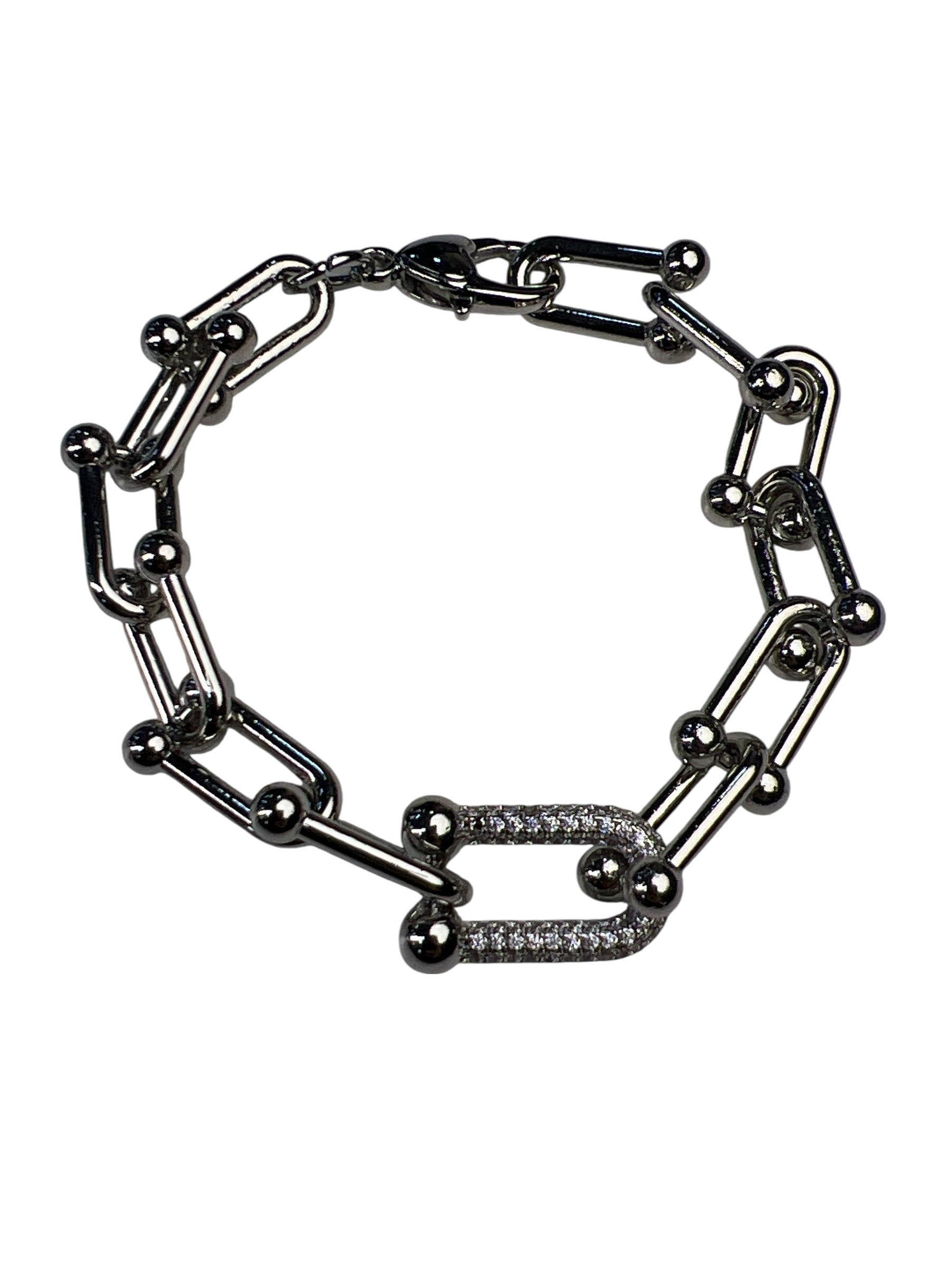 Pulseira Elos Dourados Luxo Maria Alana
