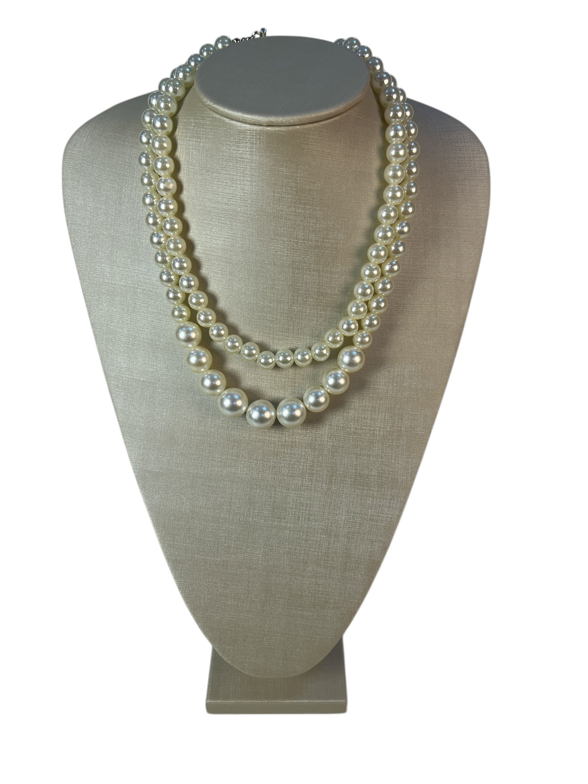 Colar Perolado Duplo