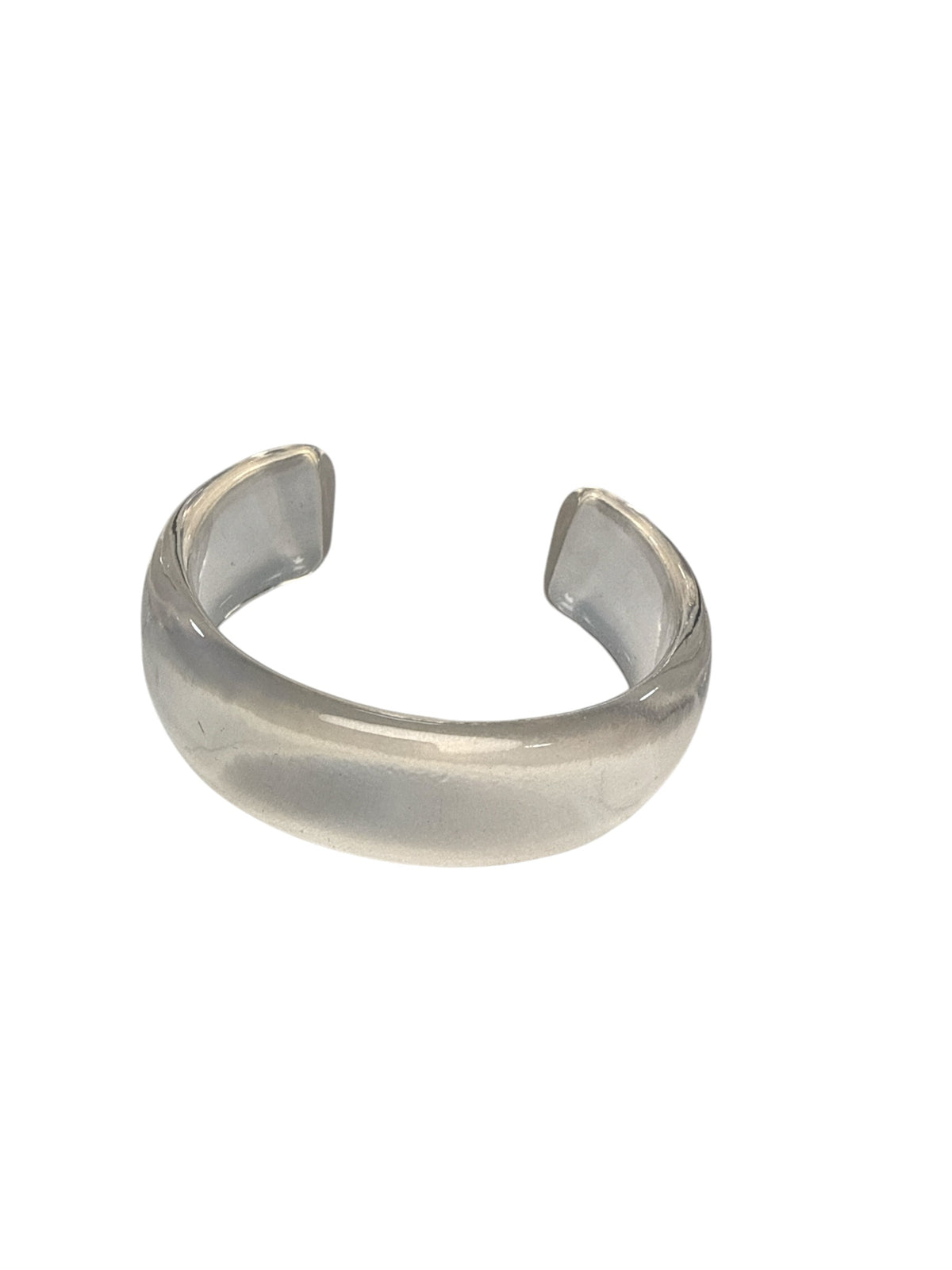 Bracelete Resina Cinza Marmorizado Maria Nicole