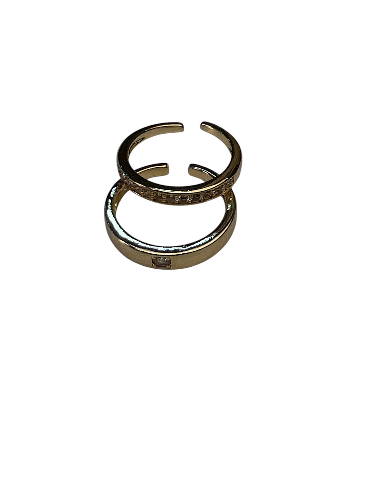 Anel Duplo Minimalista Maria Débora