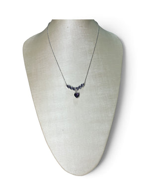 Conjunto Prata Colar e Brinco