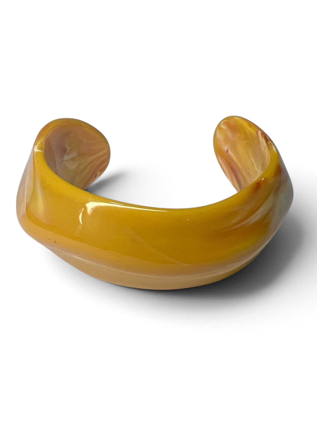 Bracelete Marmorizado Maria Luiza Caramelo