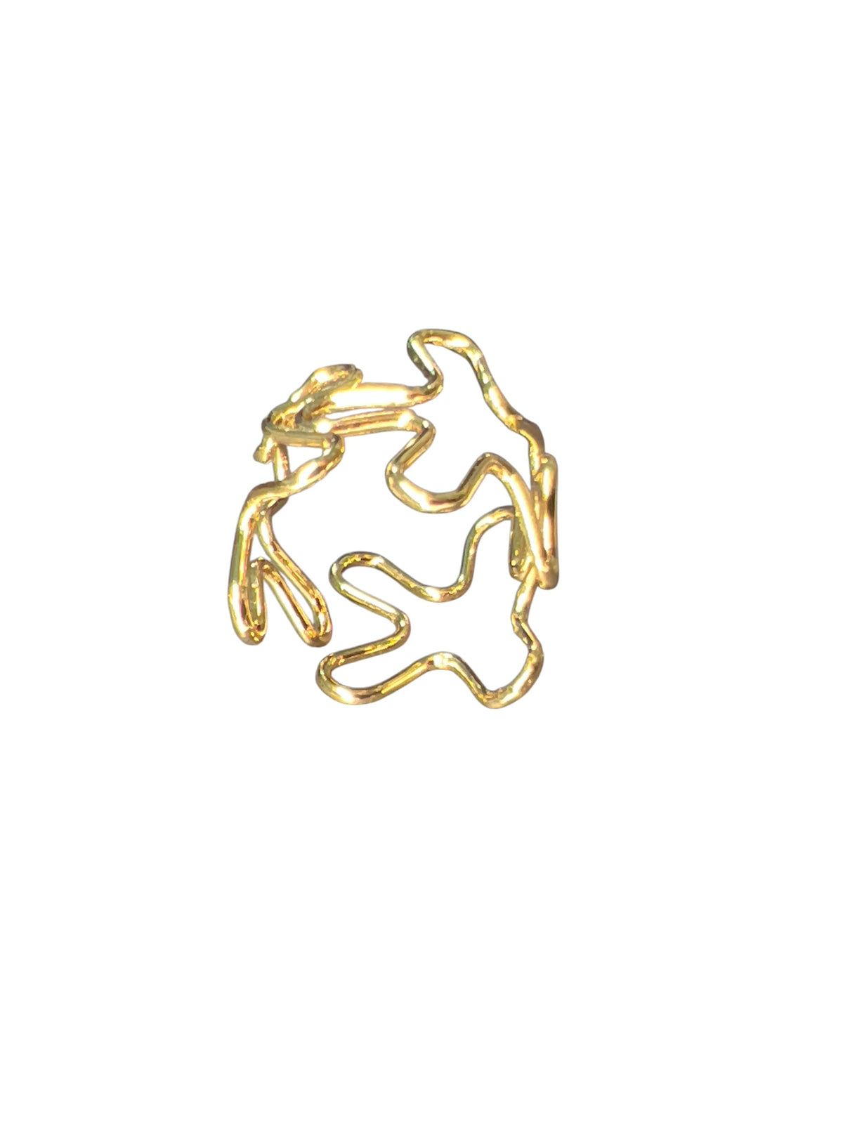 Anel Dourado Maria Marilia