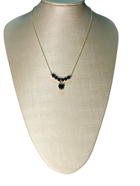 Conjunto Dourado Colar e Brinco Maria Sthefany