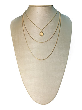 Colar Dourado Maria Catarina