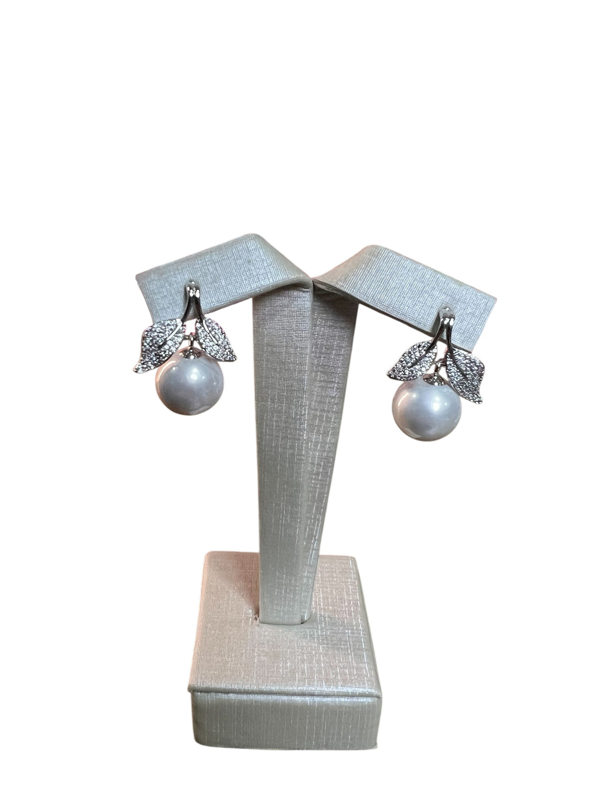 Silver Leaf Earring