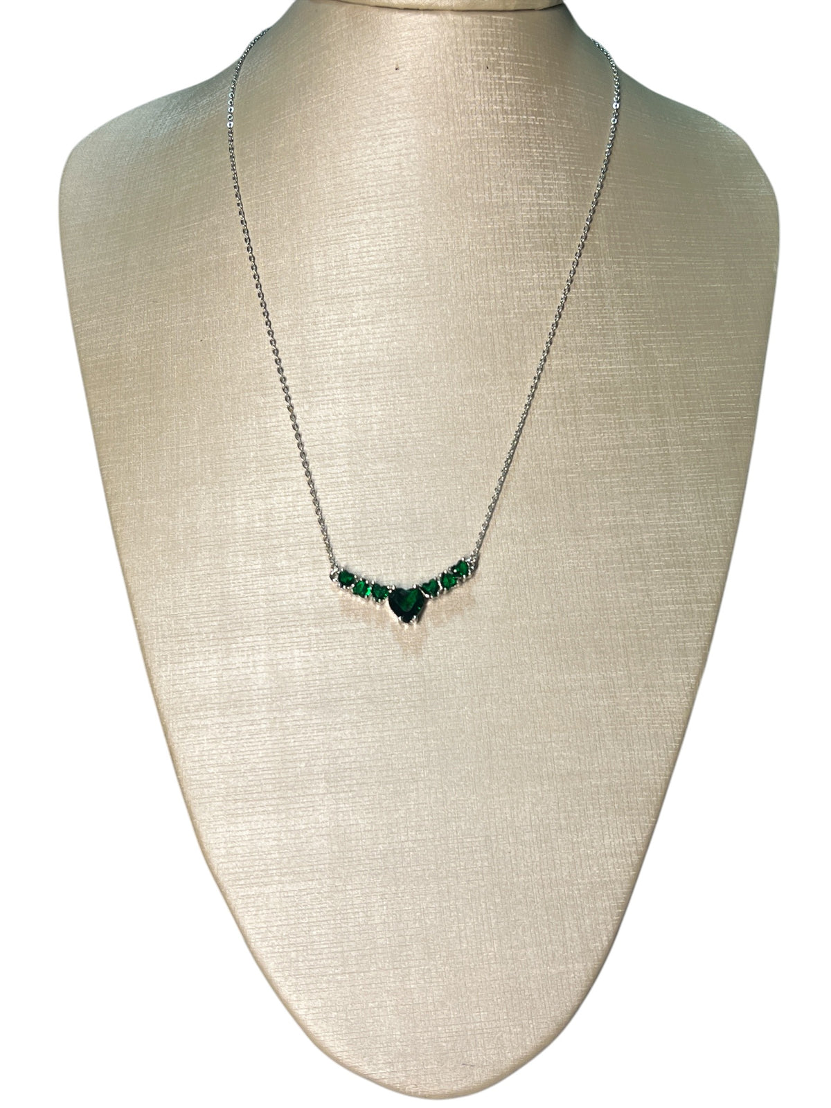 Conjunto Prata Brinco e colar Maria Talia