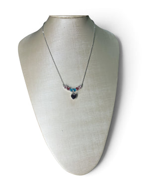 Conjunto Prata Colar e Brinco