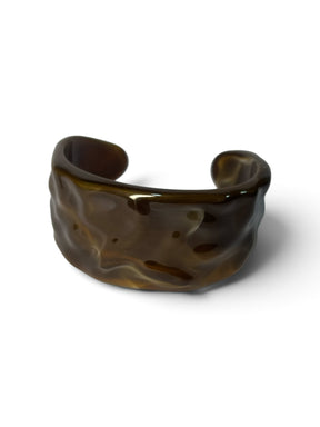 Bracelete Marmorizado Maria Sthefany Marrom