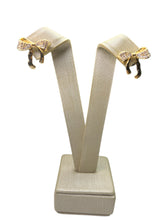Brinco Dourado laço Maria Janine
