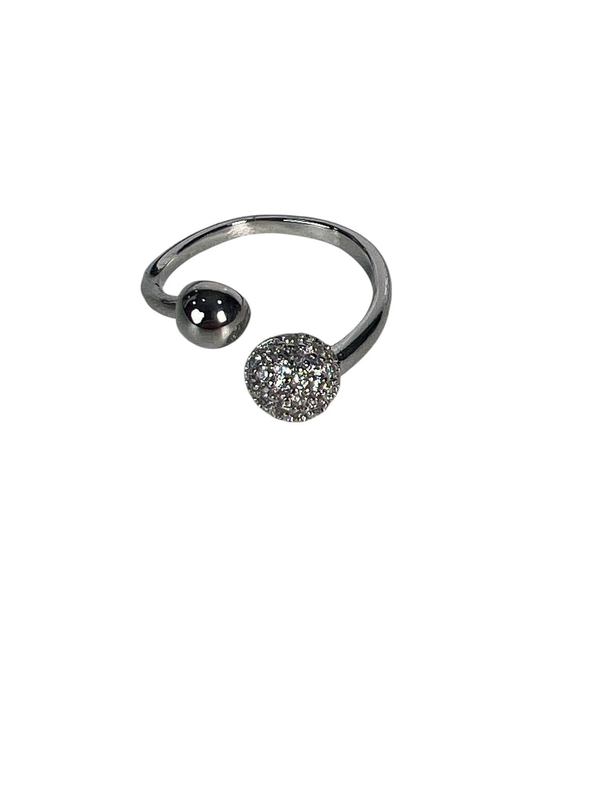 Anel Prata Regulável Maria Antonieta