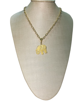 Colar Dourado Maria Tamara