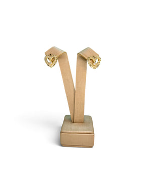 Brinco de Pressão Dourado Maria Fatima
