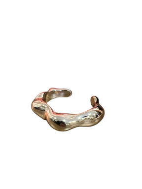 Bracelete Dourado Ondas Maria Katarina