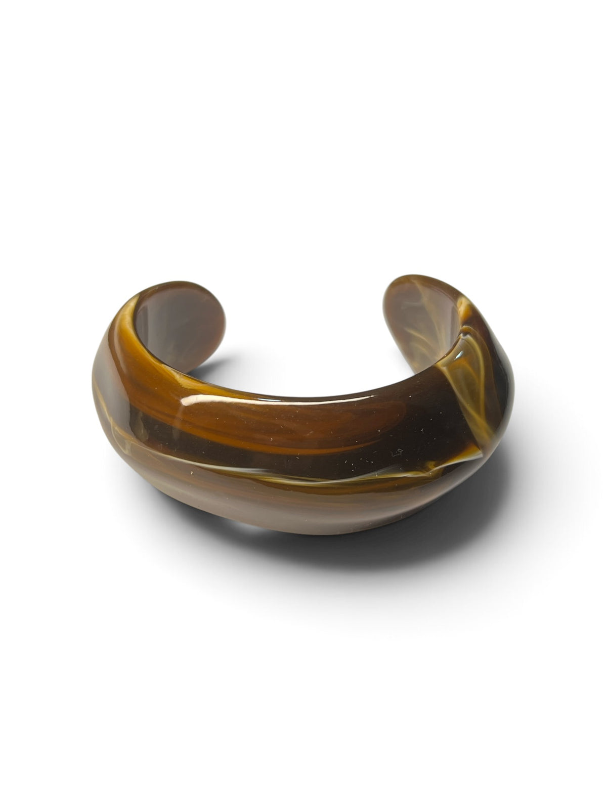 Bracelete Marmorizado Maria Luiza Marrom