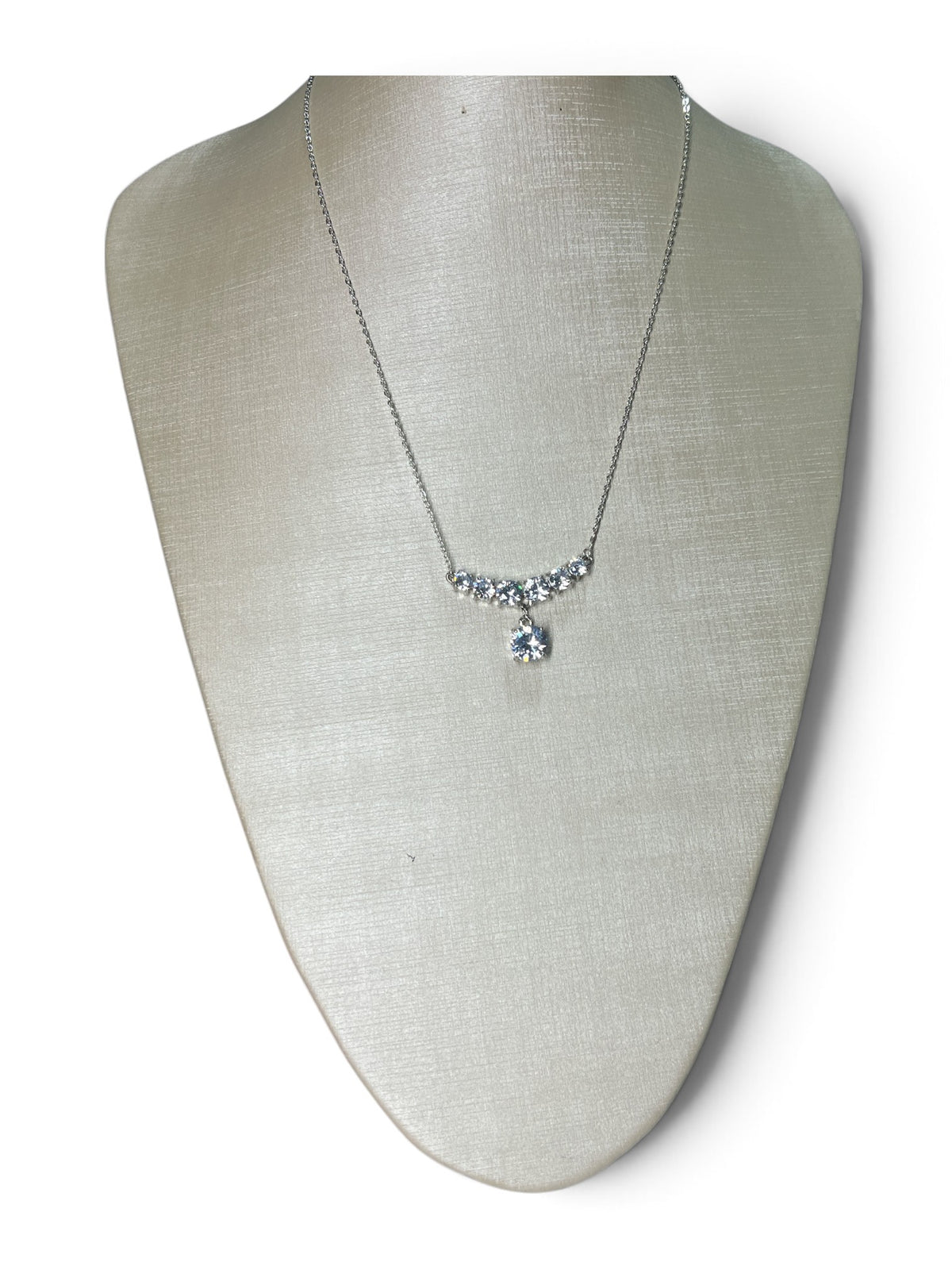 Conjunto Prata Brinco e Colar