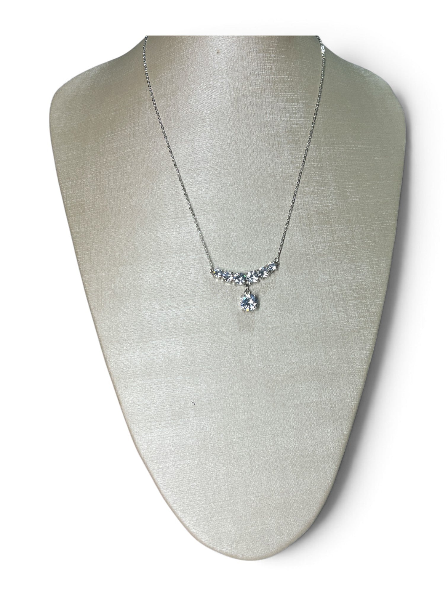 Conjunto Prata Brinco e Colar