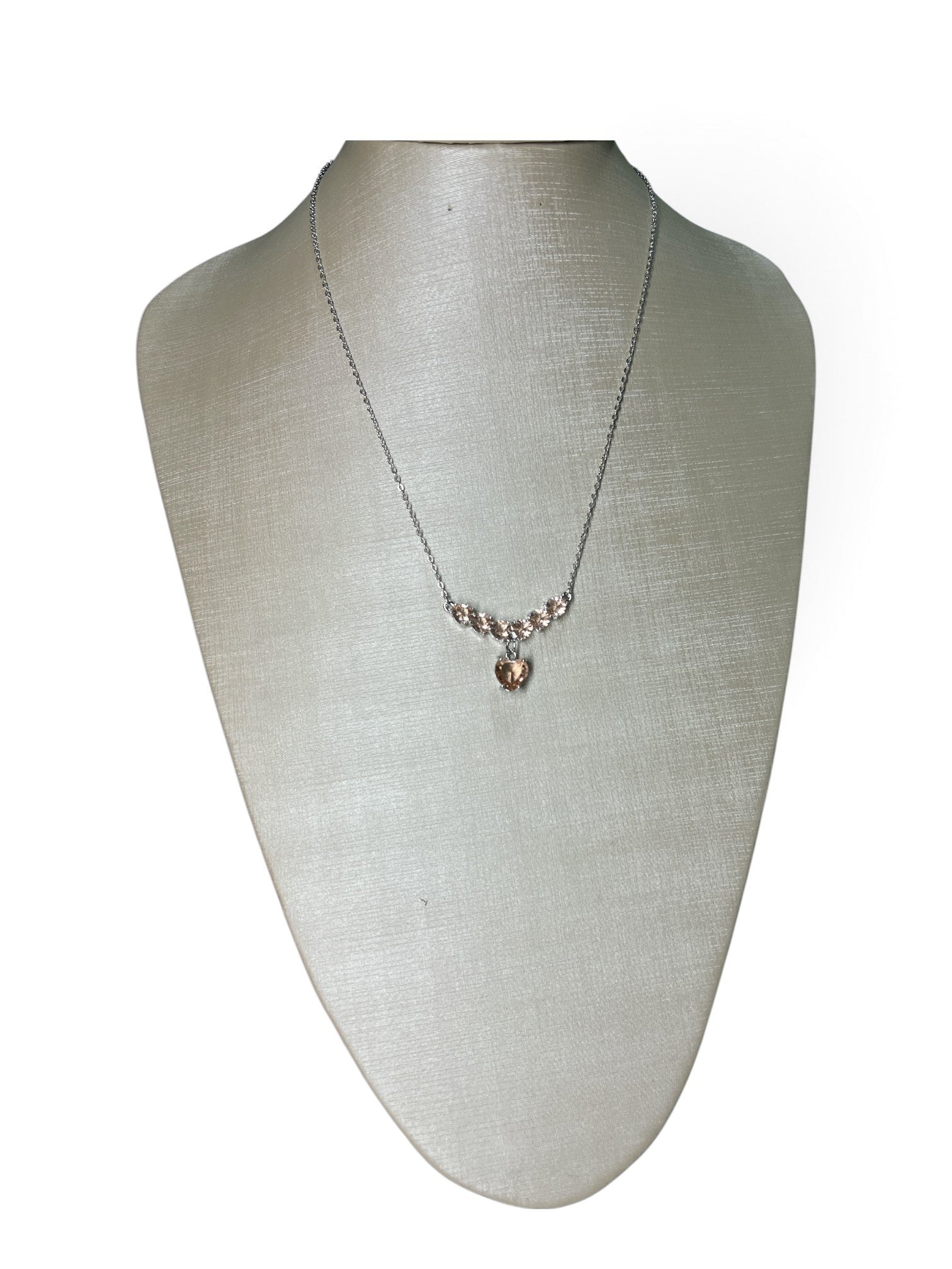 Conjunto Prata Colar e Brinco Maria Tereza