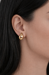 Brinco Dourado Gota Maria Jamile
