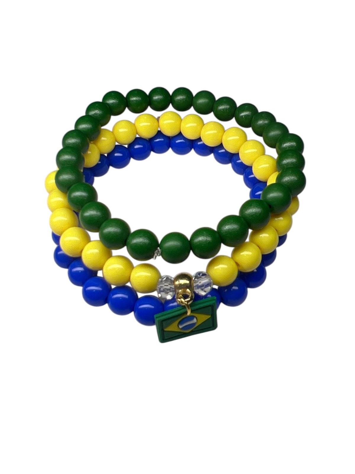Trio de Pulseiras Brasil