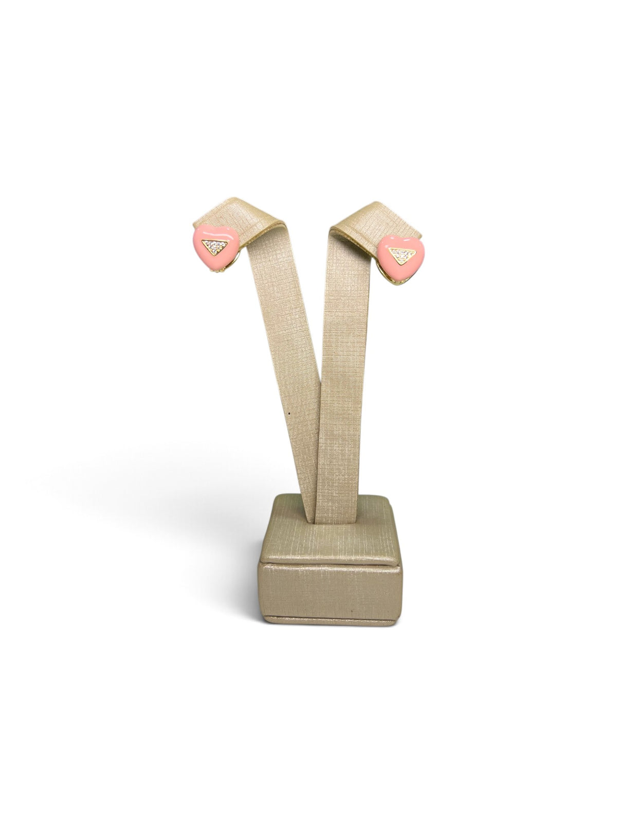 Brinco Dourado Maria Bruna Rosa