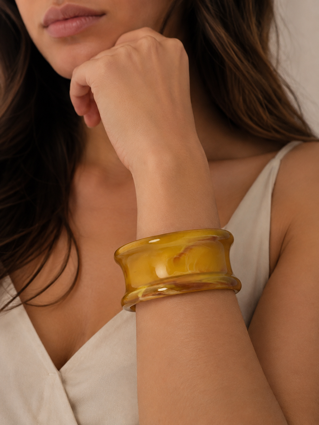 Bracelete Marmorizado Maria Sabrina