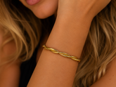 Bracelete Dourado Maria Isabel