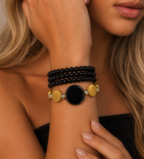 Pulseira Preta Maria Luiza