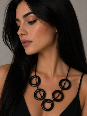 Maria Suzana Black Necklace