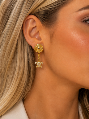 Brinco Dourado Maria Vitoria