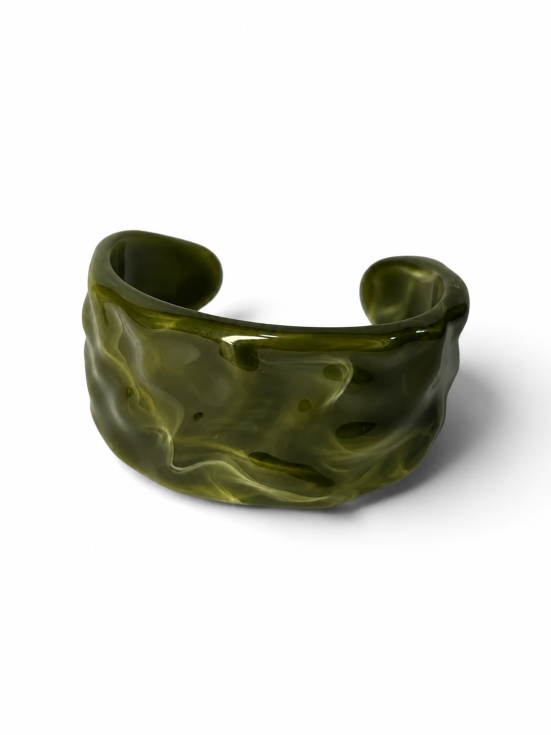Bracelete Marmorizado Maria Sthefany Verde
