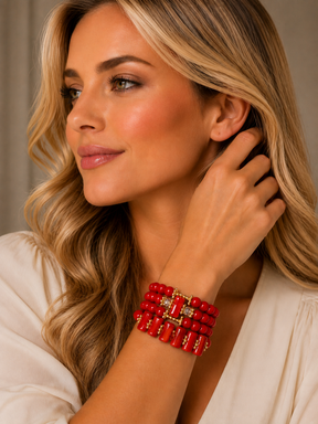 Pulseira Vermelha Maria Cristiane