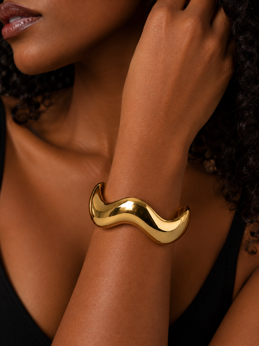 Bracelete Dourado Maria Daiane