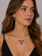 Conjunto Prata Colar e Brinco