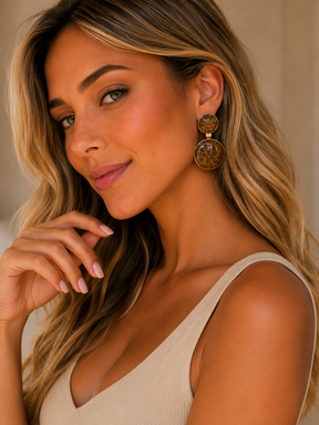 Brinco Dourado Maria Graça