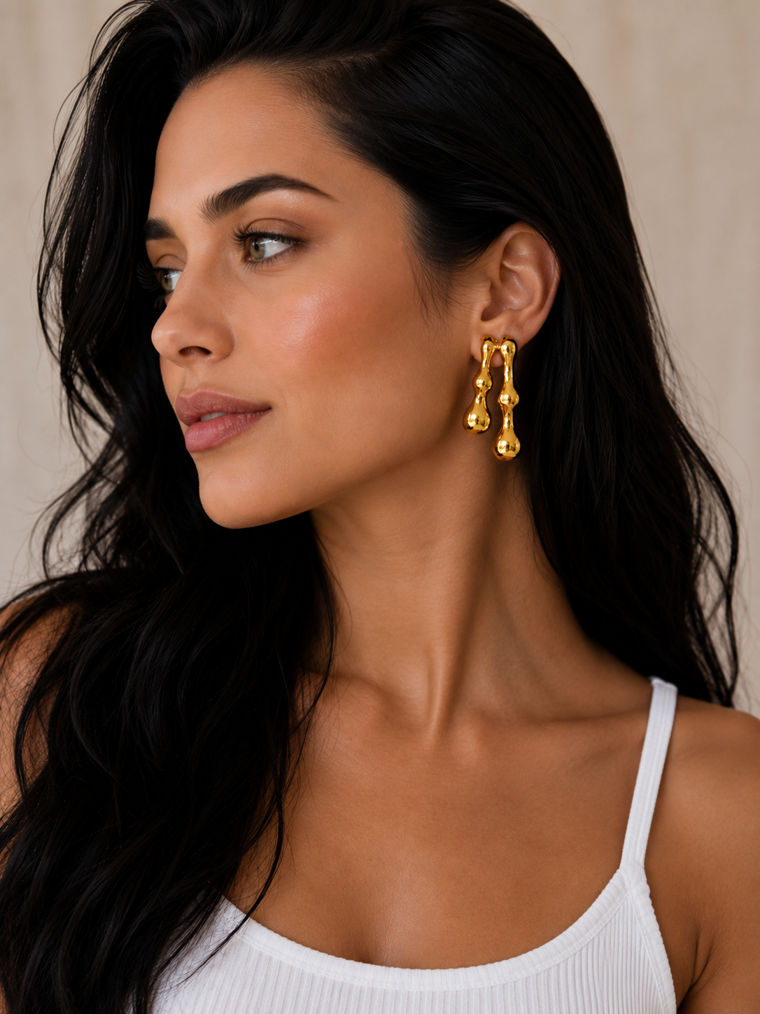 Brinco Dourado Maria Natalia